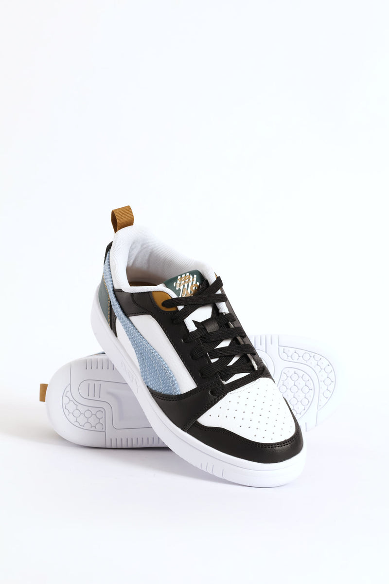 Boys Rebound V6 Lo Run Fun Jr Sneaker - Multi