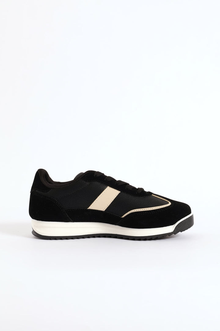 Colourblock Sneaker - Black