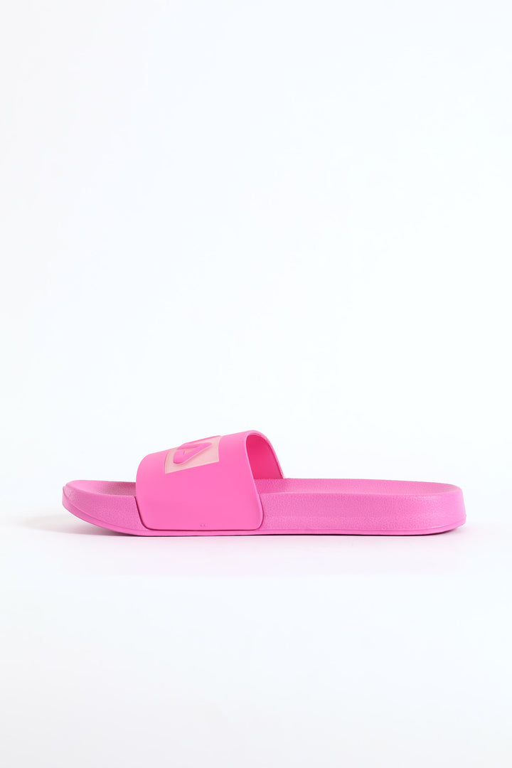 Allegra Slide - Bright Pink