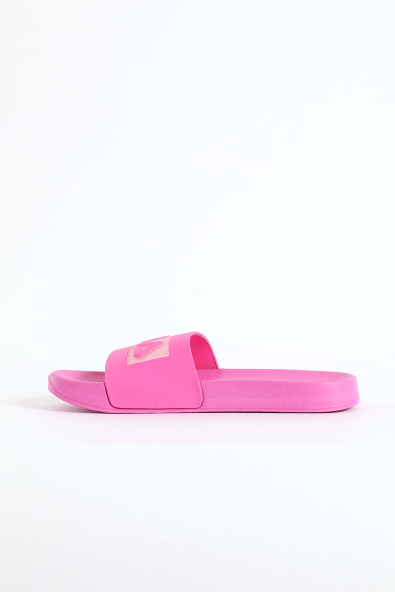 Allegra Slide - Bright Pink
