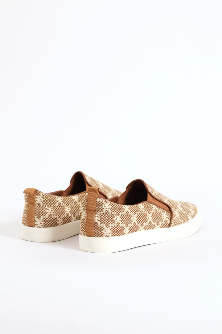 Monogram Slip On Plimsole Sneaker - Multi
