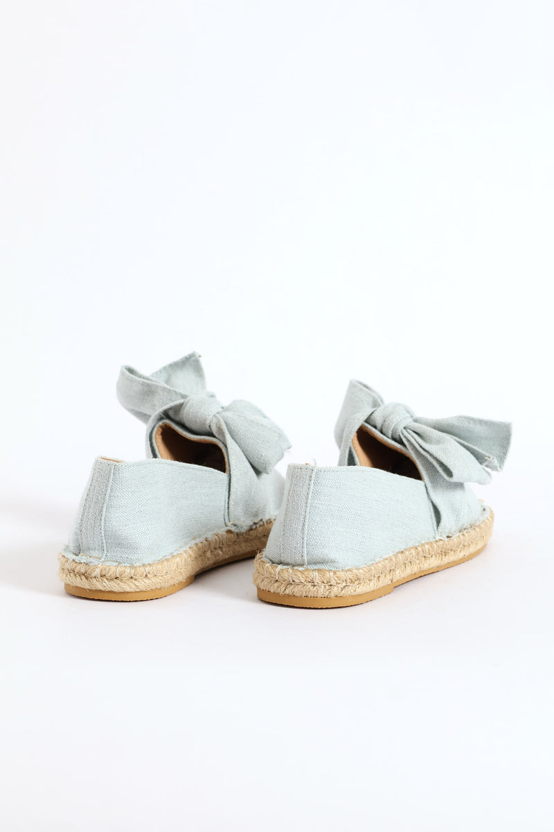 Espadrille Slip On - Light Blue