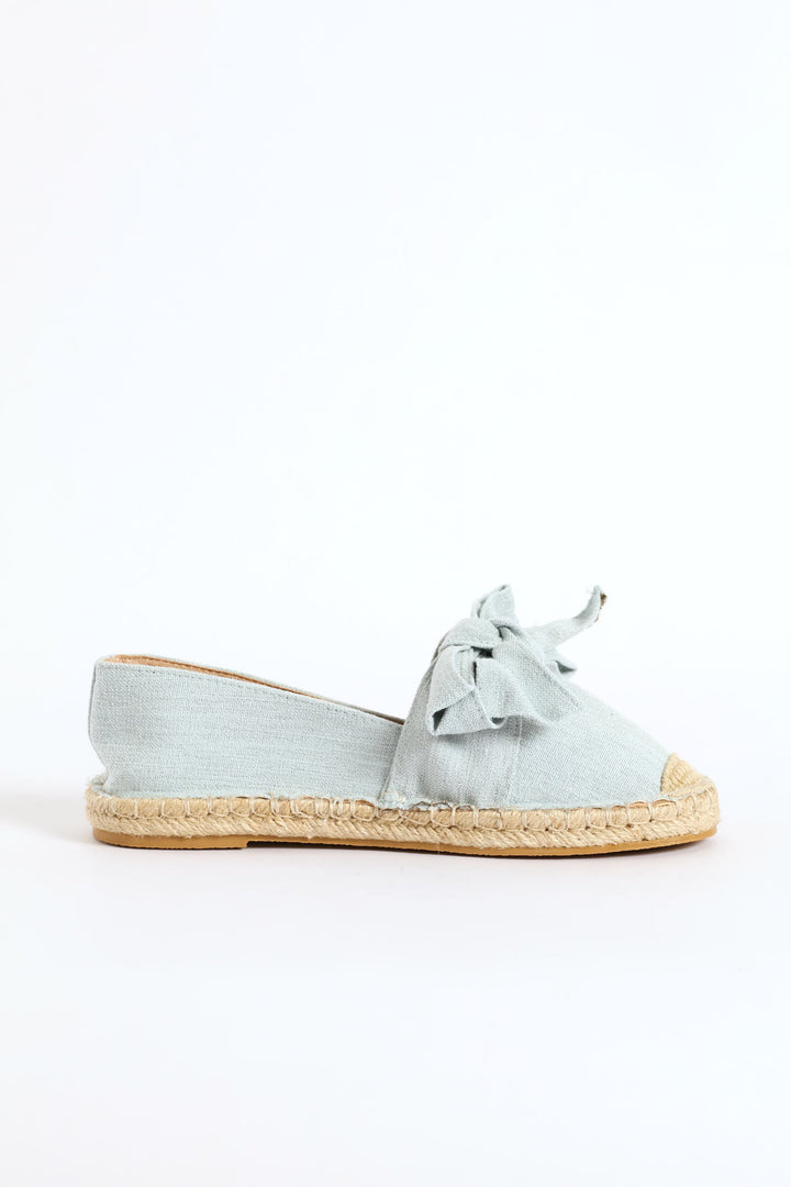 Espadrille Slip On - Light Blue