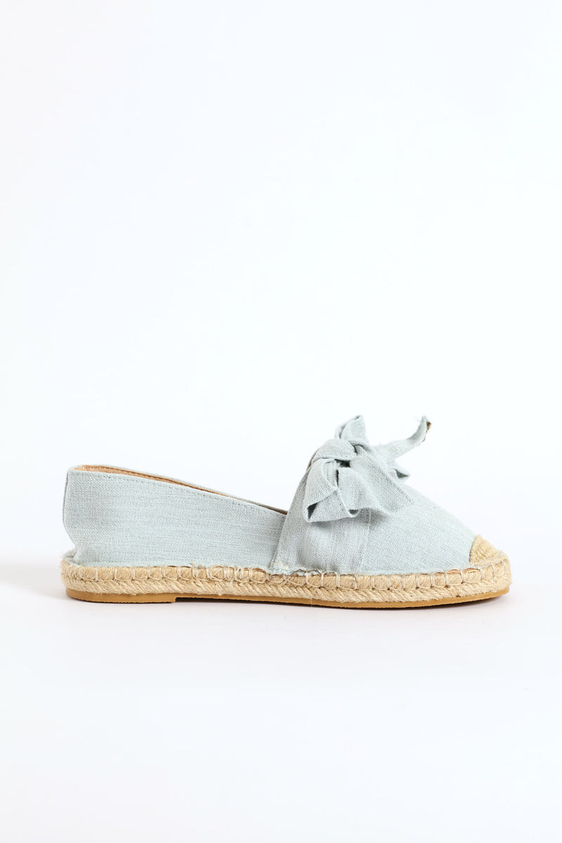 Espadrille Slip On - Light Blue
