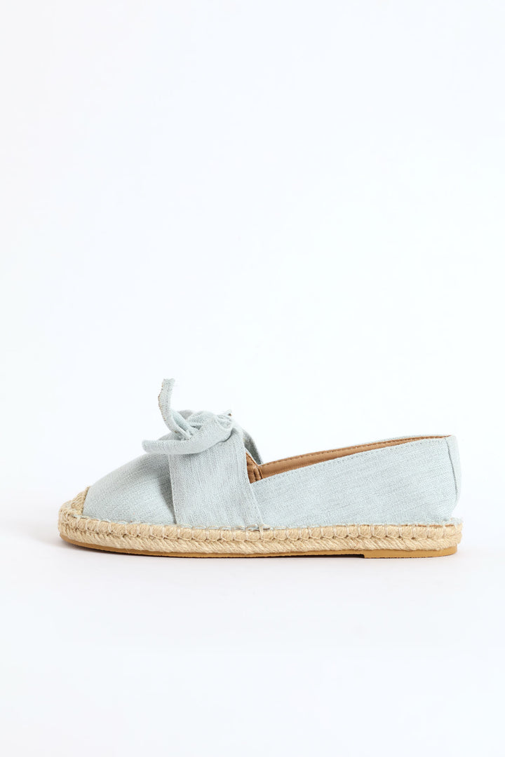 Espadrille Slip On - Light Blue