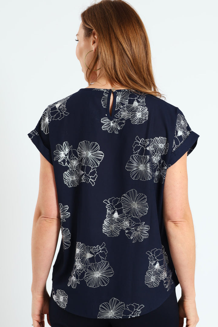 Formal Tee - Navy