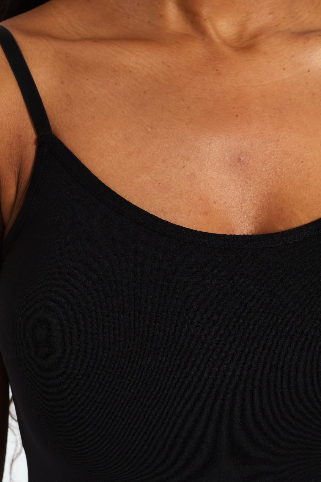 Seamless Slip Dress - Black