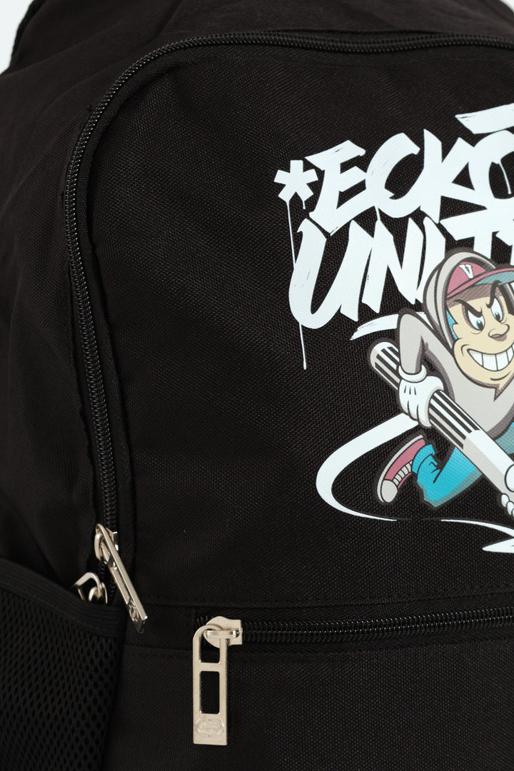 Graphic Backpack - Black