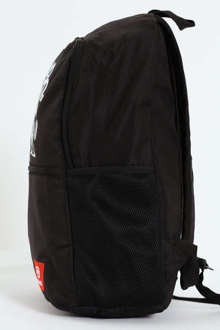 Graphic Backpack - Black