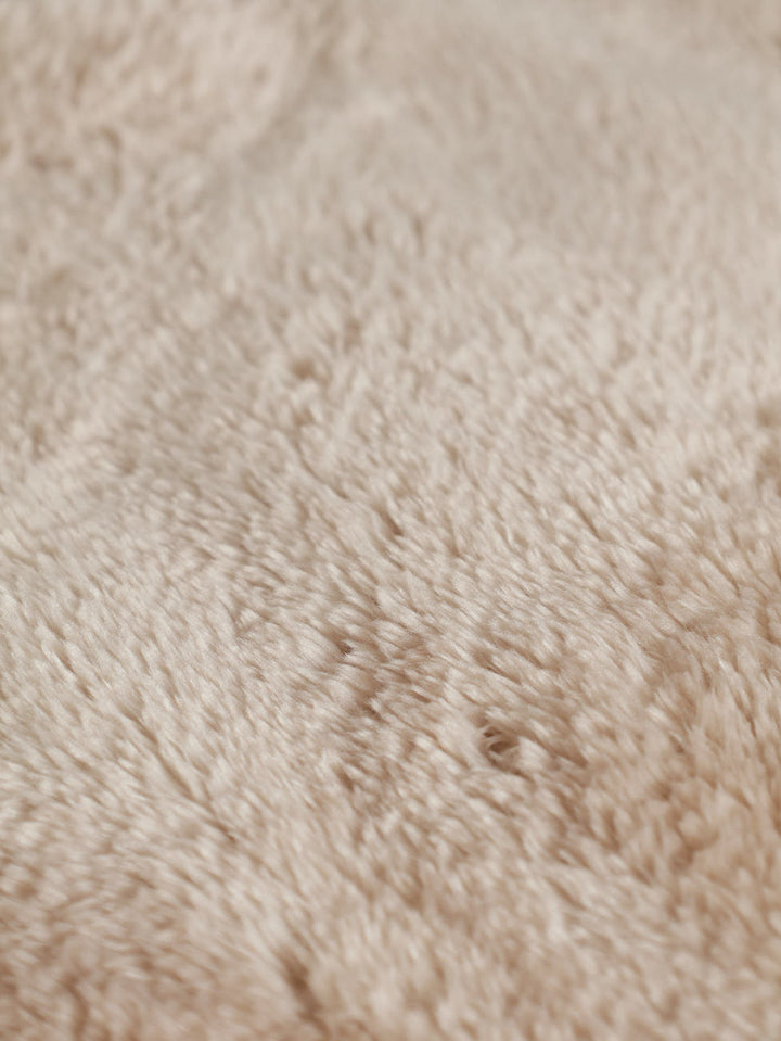 Faux Mink Blanket - Taupe