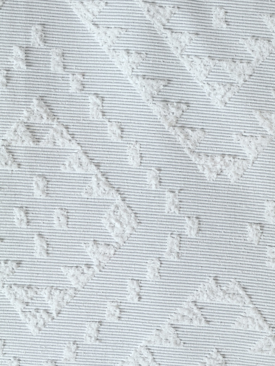 Clipped Diamond Tufted Textured Duvet Cover - Grey