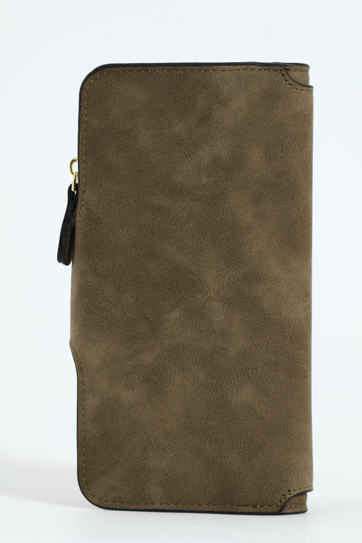 Large Bifold Wallet - Olive