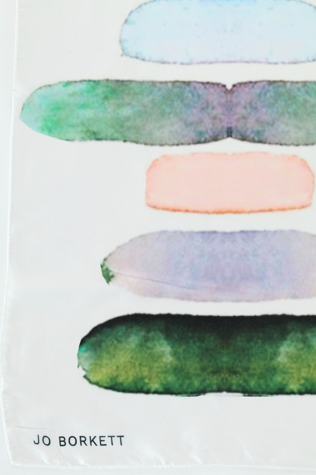 Silk Touch Watercolour Paint Scarf - Multi