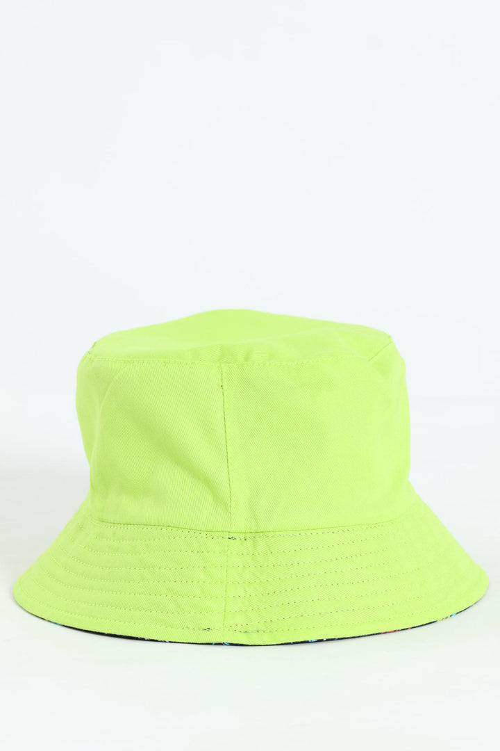 Pre-Boys Island Reversible Bucket Hat - Navy