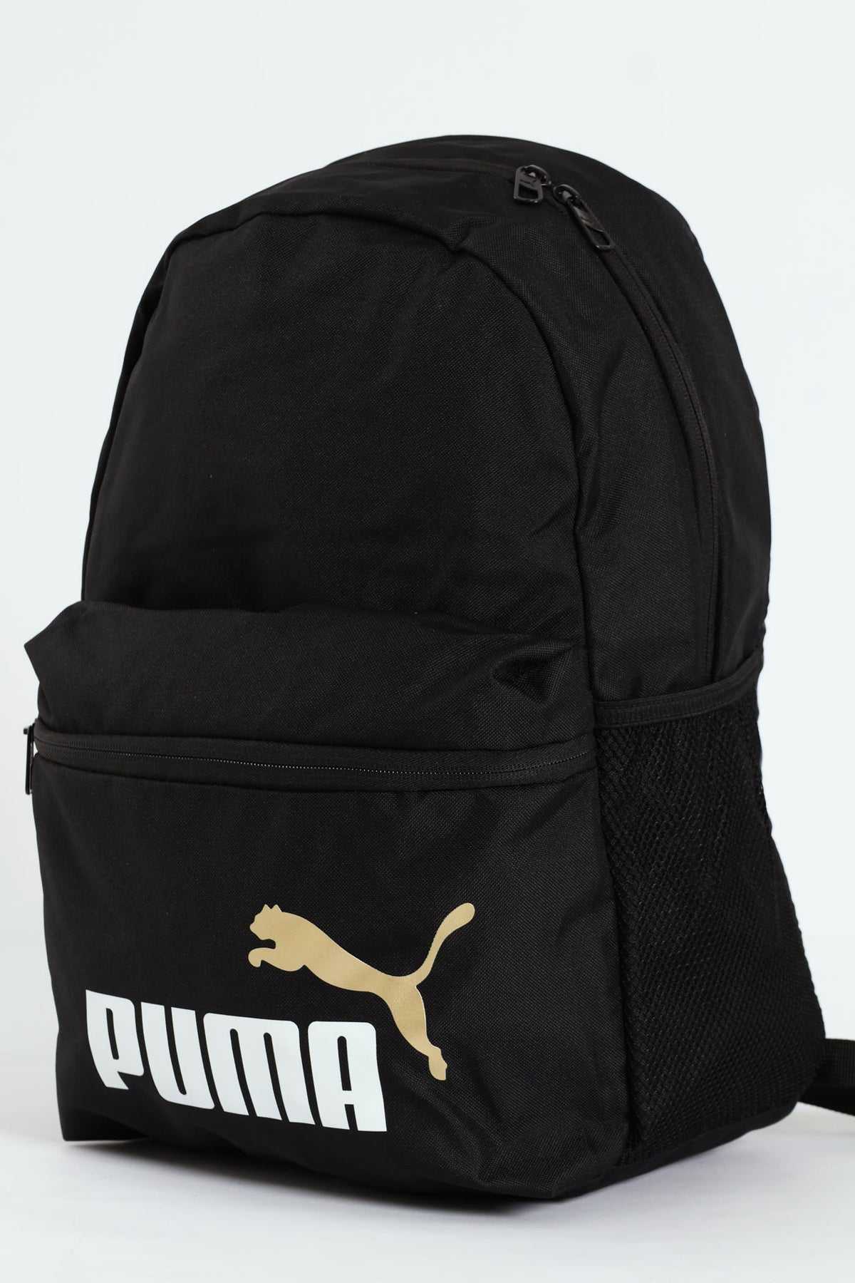 Mens White Print Gold Cat Bag Black – Edgars - Main Image