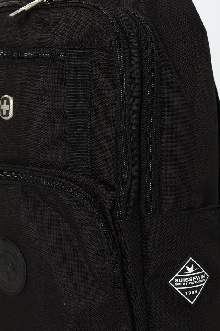 Laptop Backpack - Black