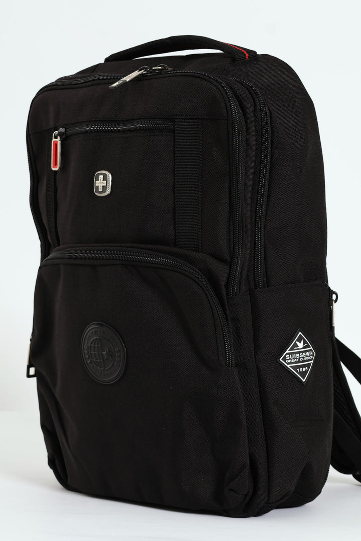 Laptop Backpack - Black