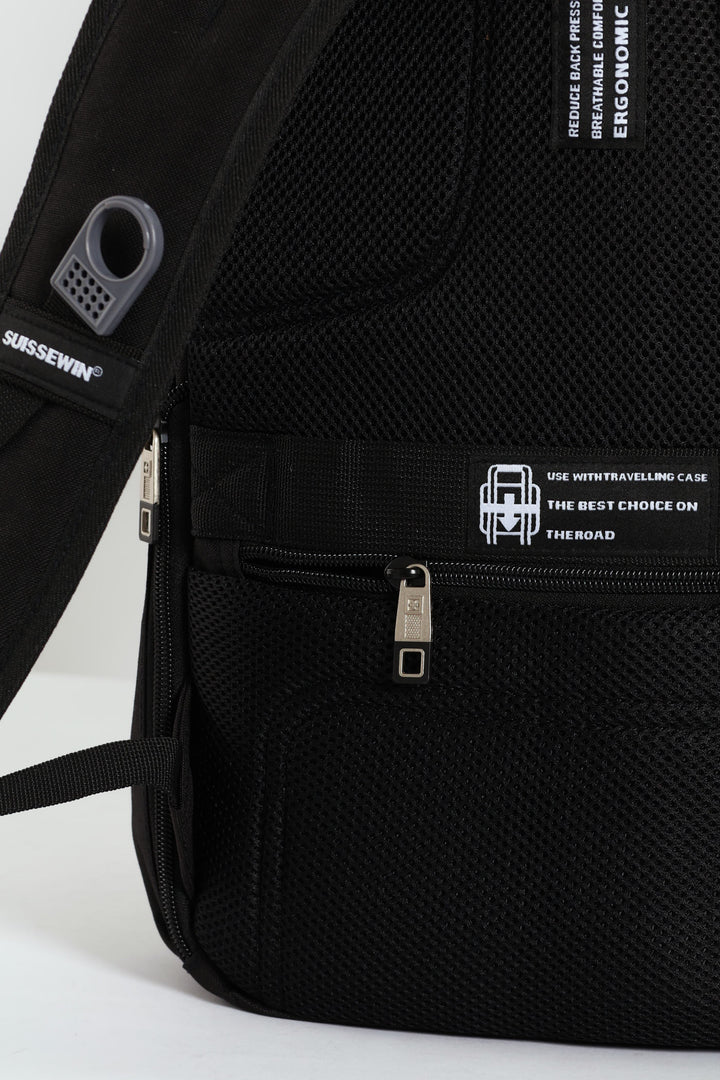 Laptop Backpack - Black