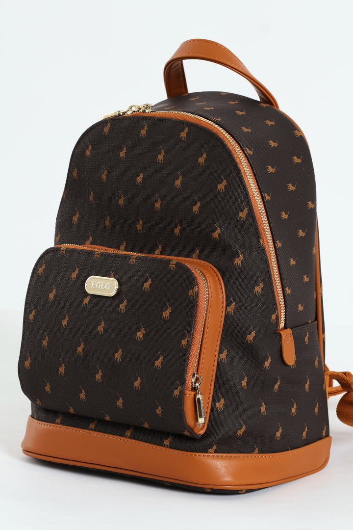 Iconic Backpack - Brown