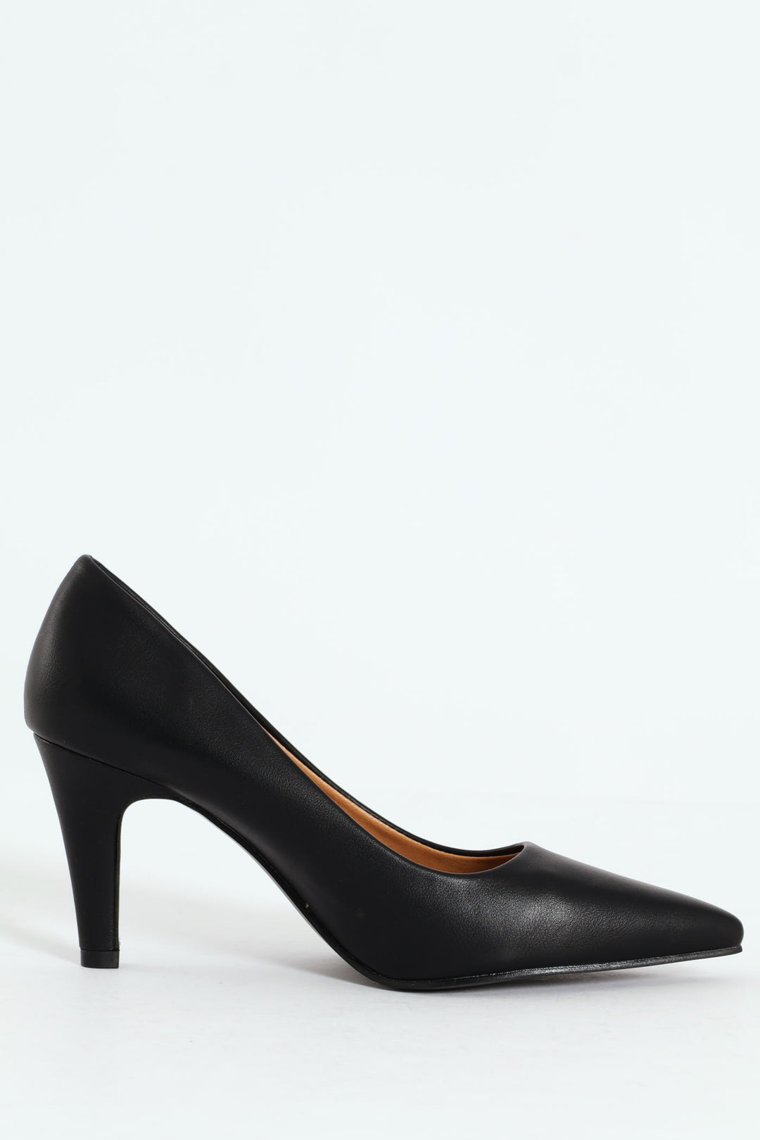 Mid Court Heel - Black