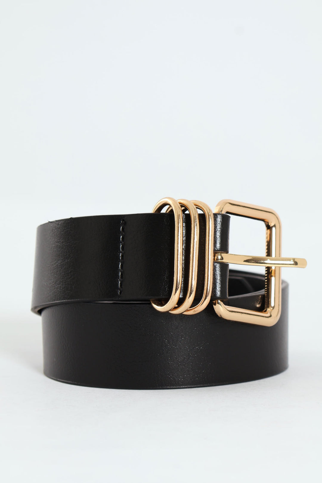 Triple Metal Puller Belt - Black