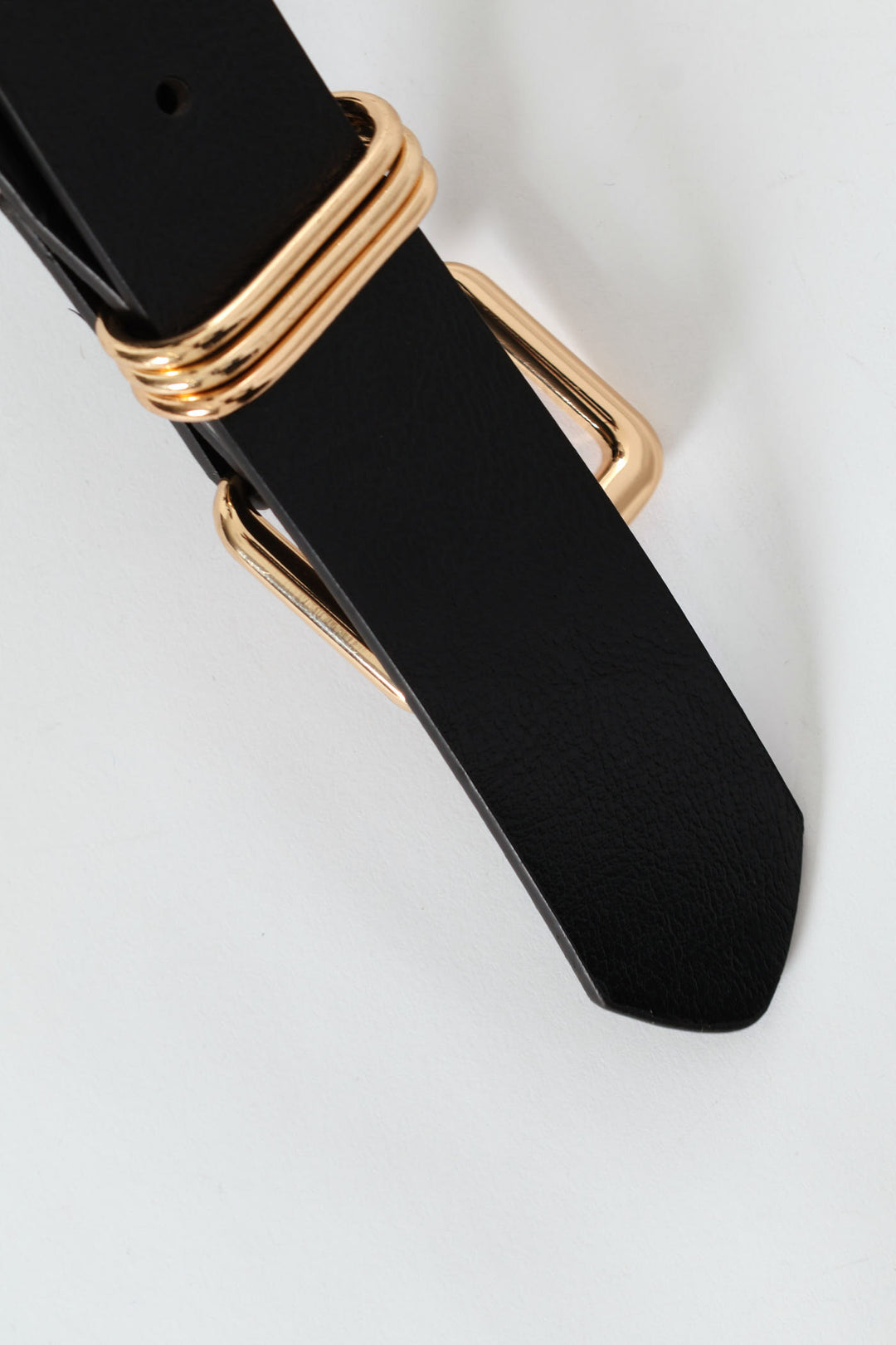 Triple Metal Puller Belt - Black