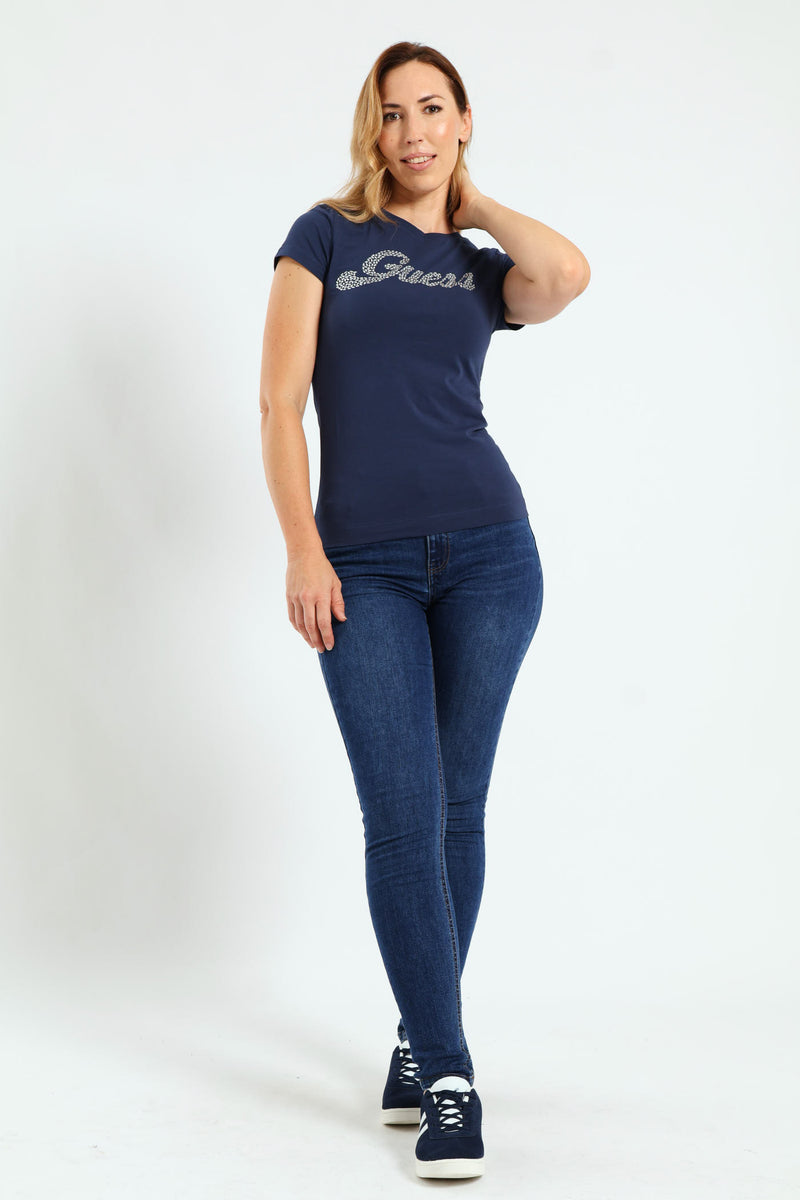 Short Sleeve Tee - Navy