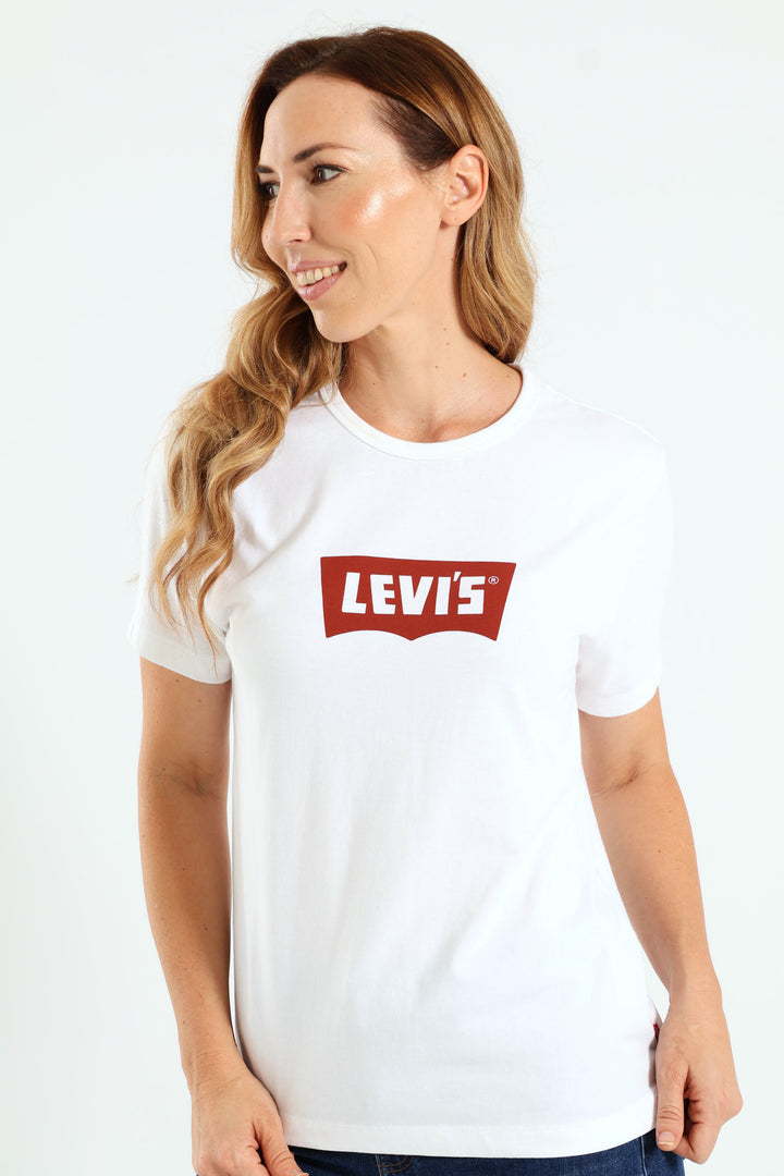 Graphic Iconic Tee - White