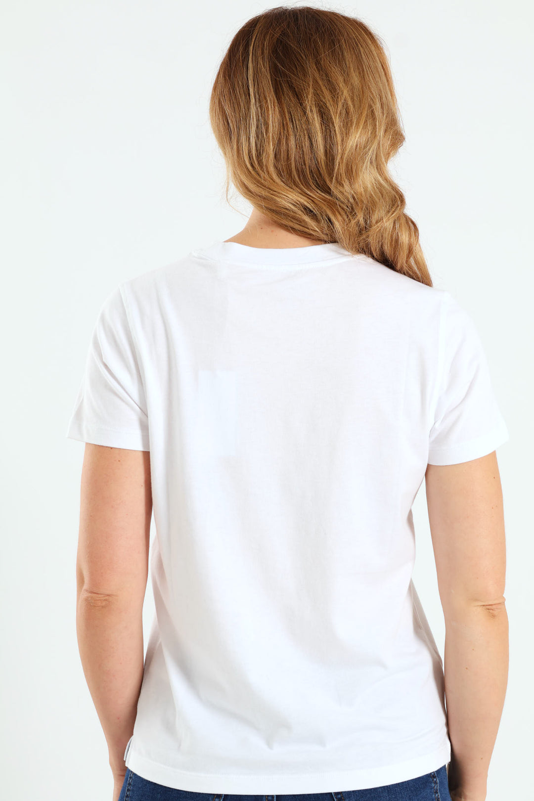 Studded Tee - White