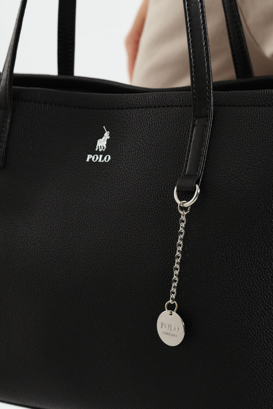 Lyon Medium Market Tote Bag - Black