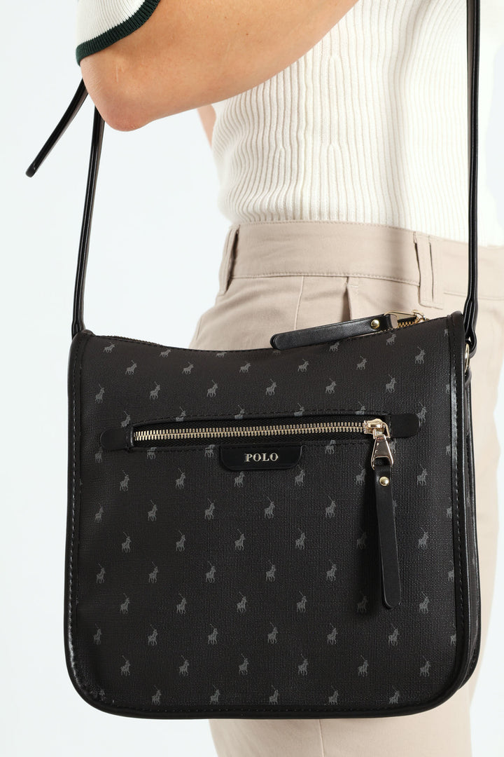 Panama Crossbody Bag - Black