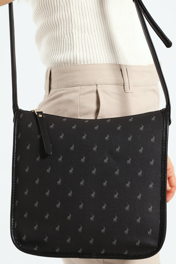 Panama Crossbody Bag - Black