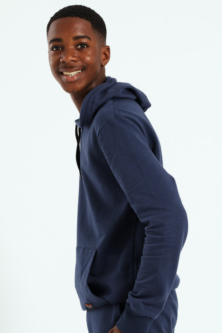 Boys Fleece Top - Navy
