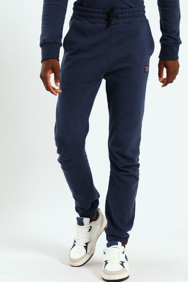 Boys Fleece Jogger - Navy