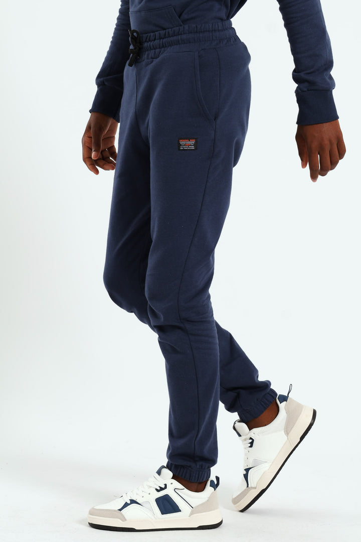 Boys Fleece Jogger - Navy