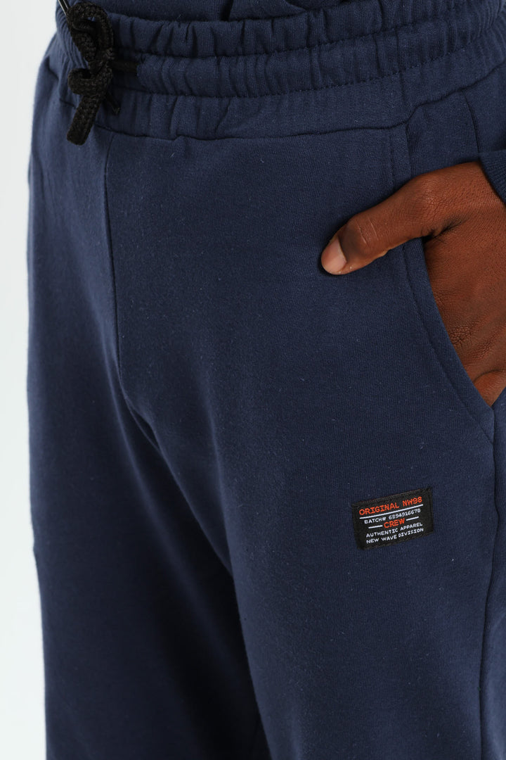 Boys Fleece Jogger - Navy