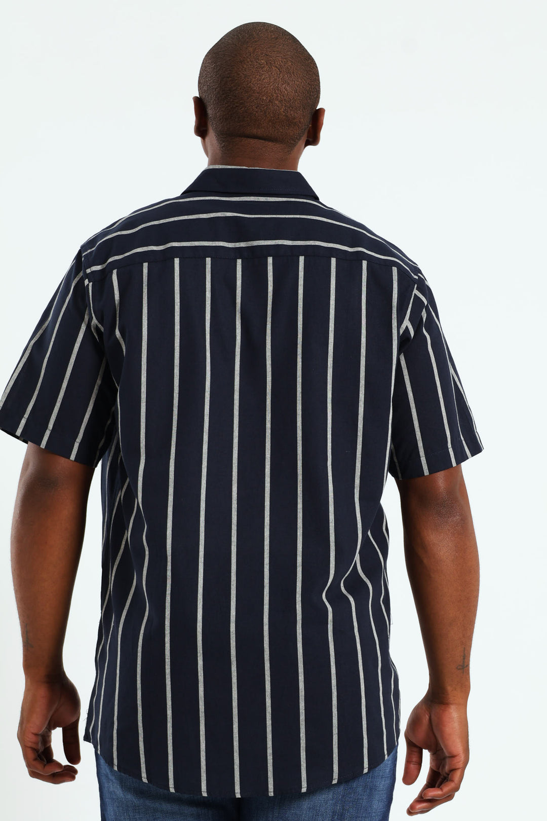 Surf Int Stripe Shirt - Navy