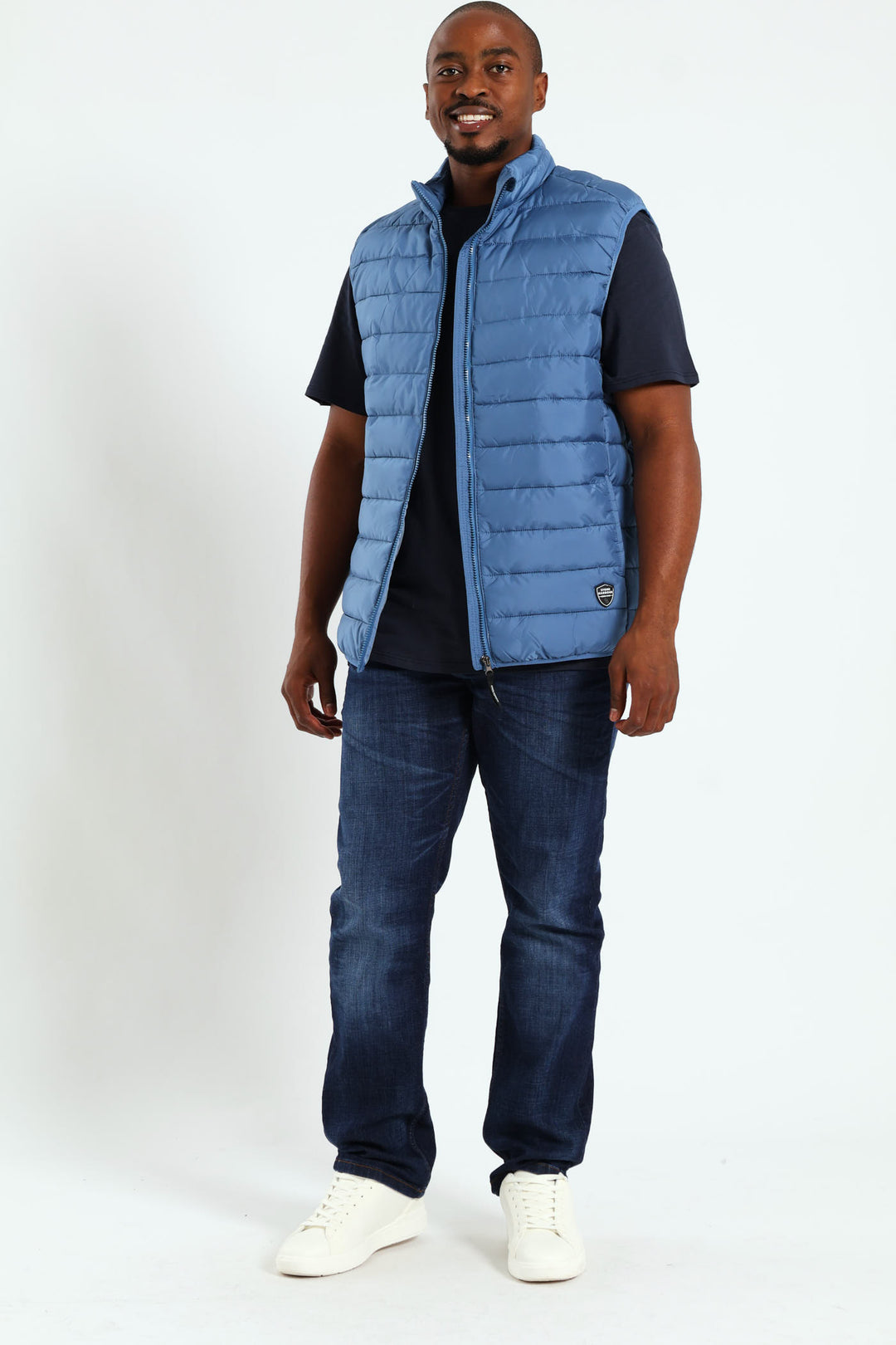 Puffer Gilet - Steel Blue
