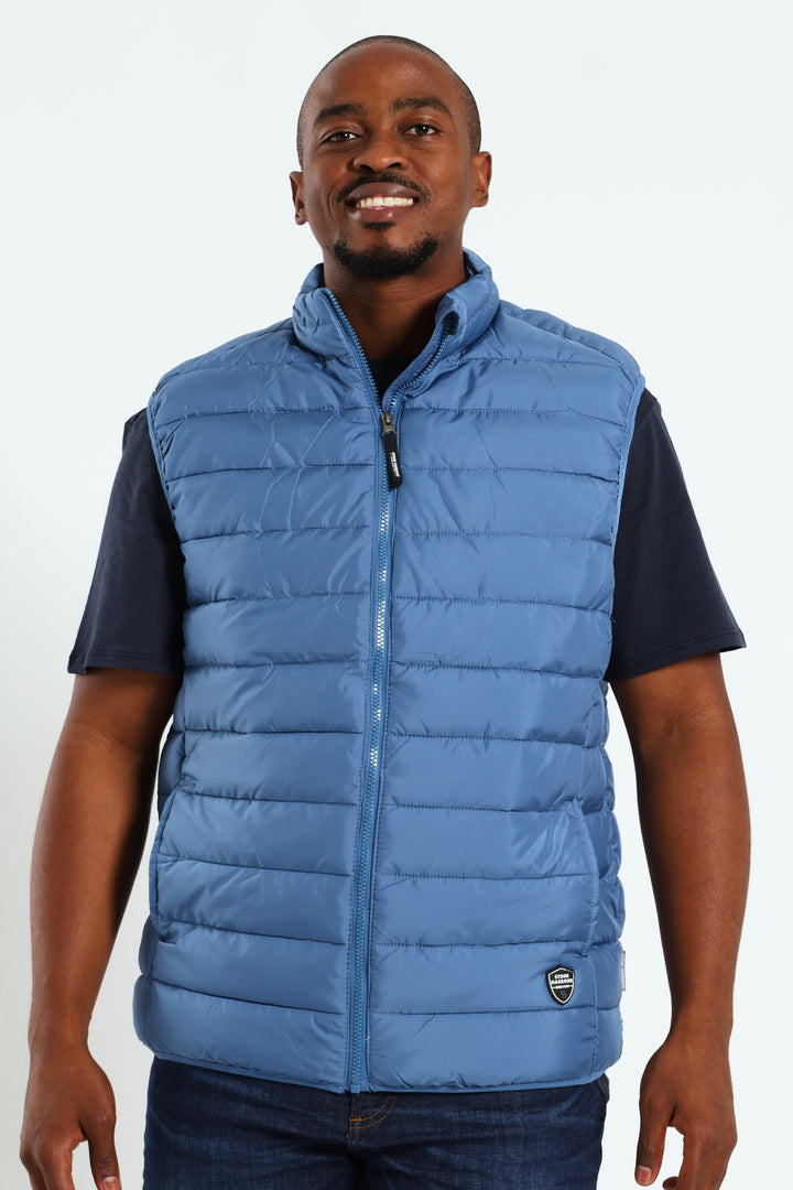 Puffer Gilet - Steel Blue