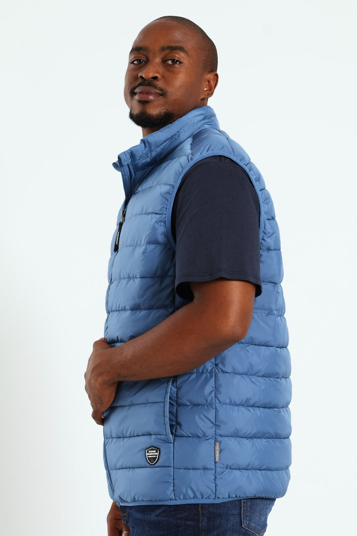 Puffer Gilet - Steel Blue