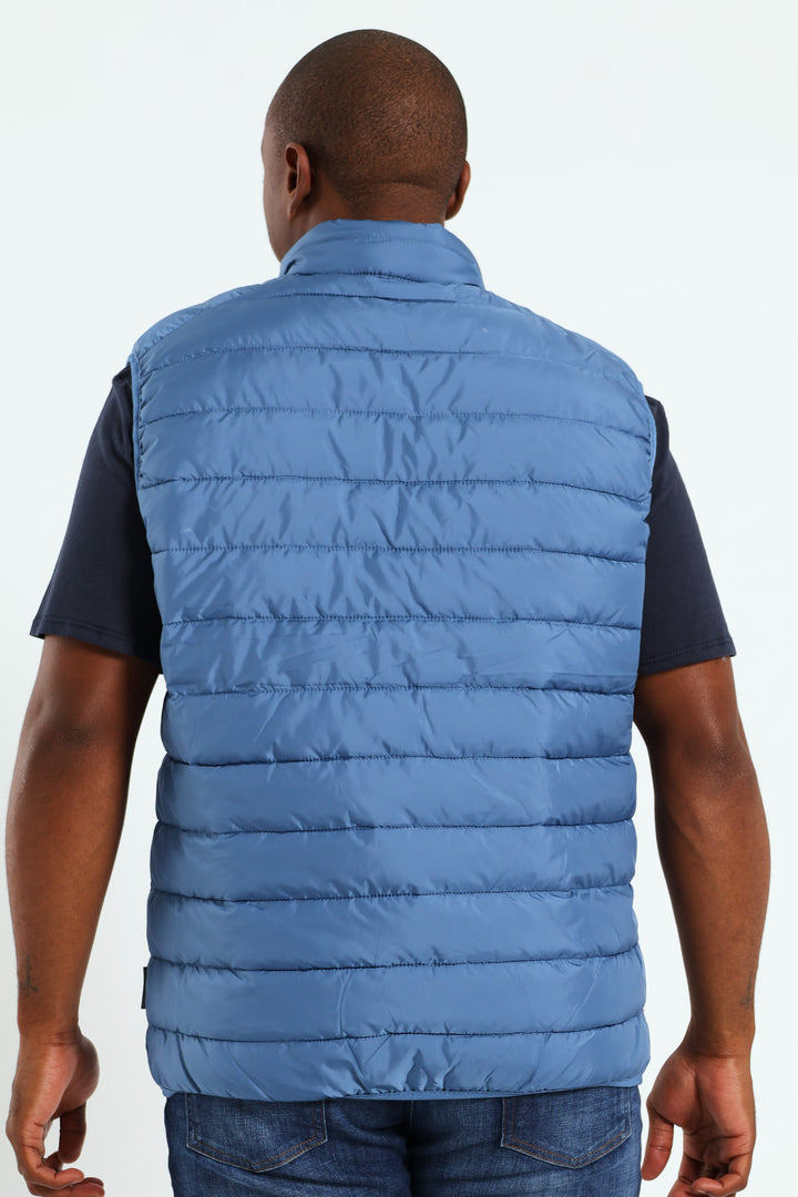Puffer Gilet - Steel Blue
