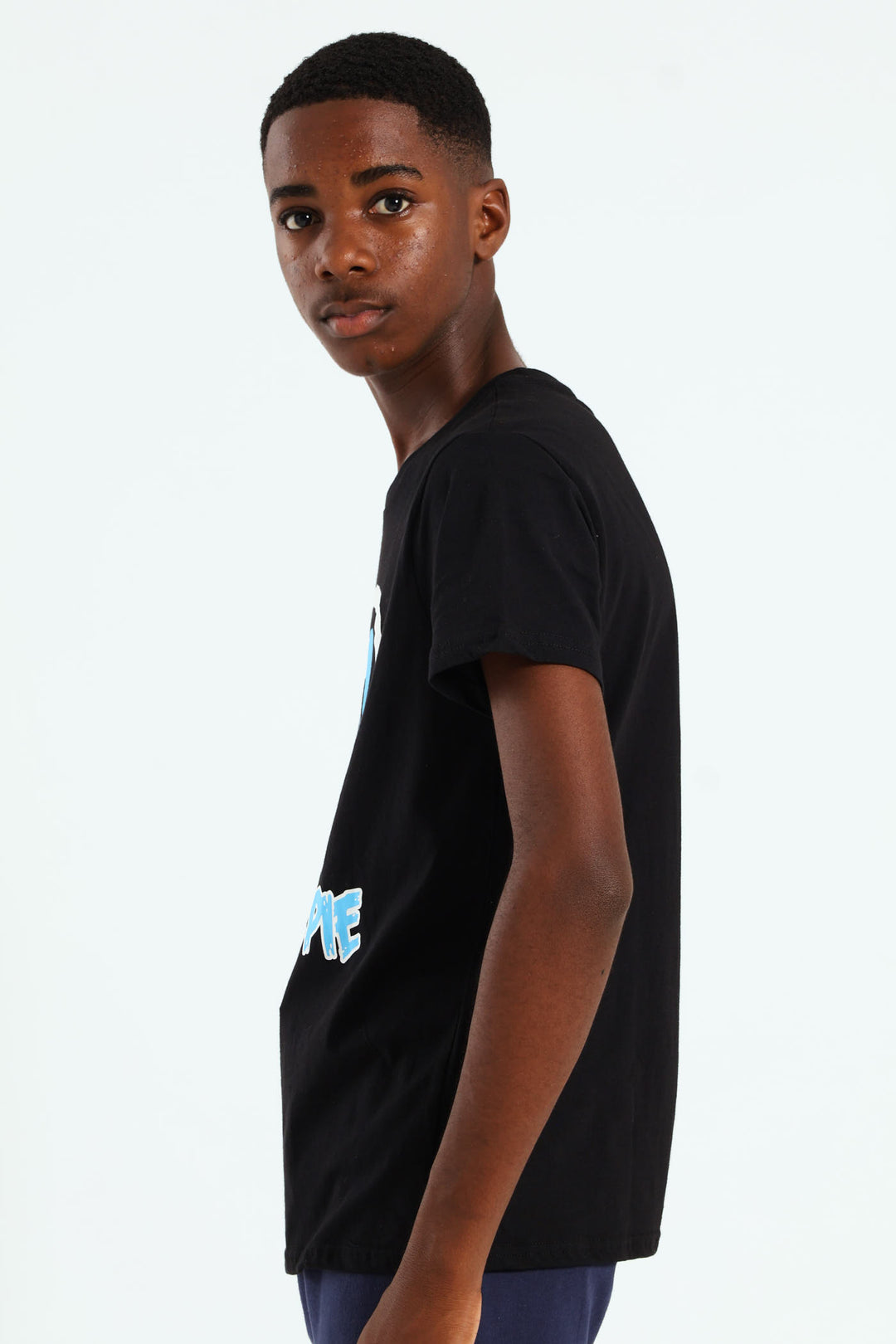 Boys Pewdiepie Tee - Black