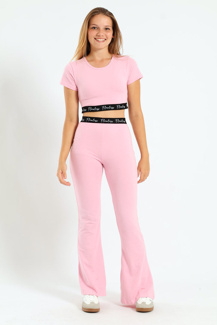 Girls Expo Elastic Top - Pink