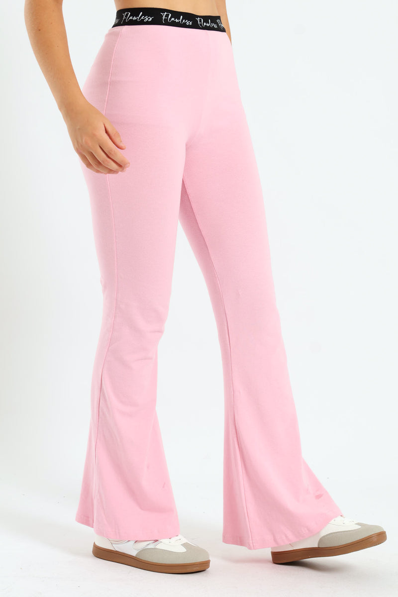 Girls Expo Elastic Pants - Pink