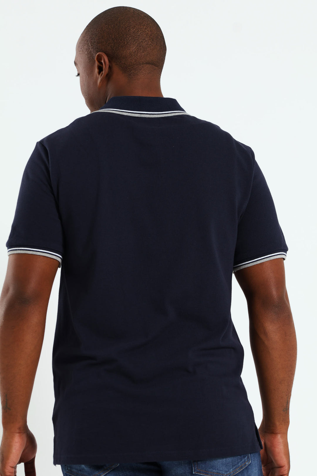New Tipped Golfer - Navy