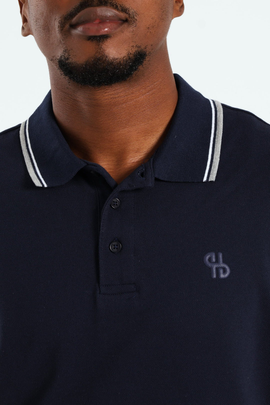 New Tipped Golfer - Navy