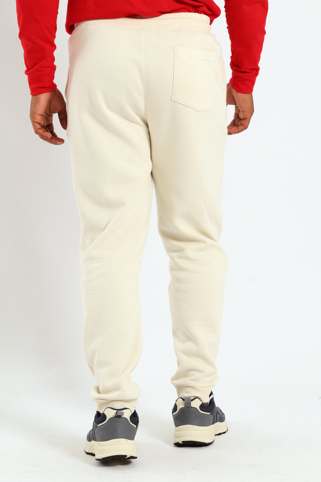 Basic Fleece Jogger - Light Stone