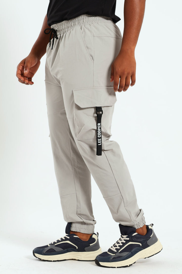 Kurt Nylon Jogger - Light Grey