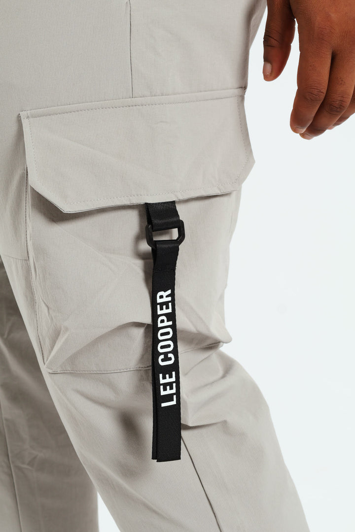 Kurt Nylon Jogger - Light Grey