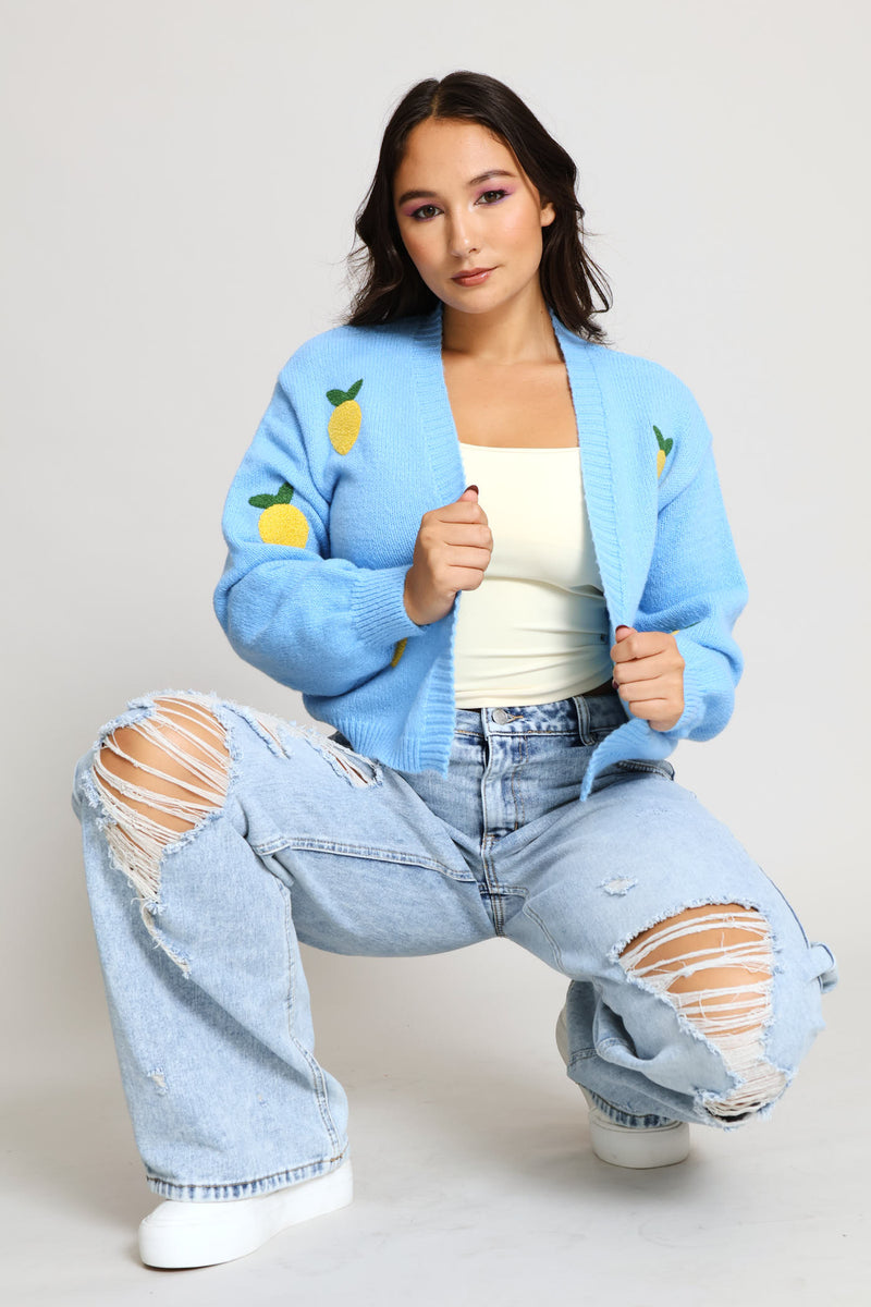 Ripped Boyfriend Jean - Salty Mid Wash